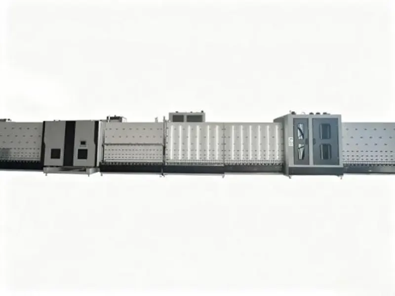2000 Horizontal Insulated Glass Line with Washing Drying Assembly