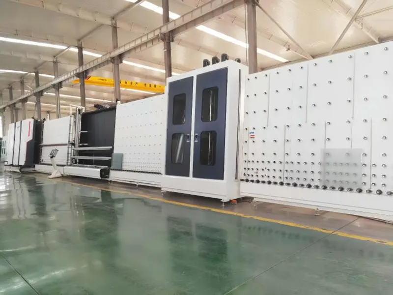2000 Horizontal Insulated Glass Line with Washing Drying Assembly
