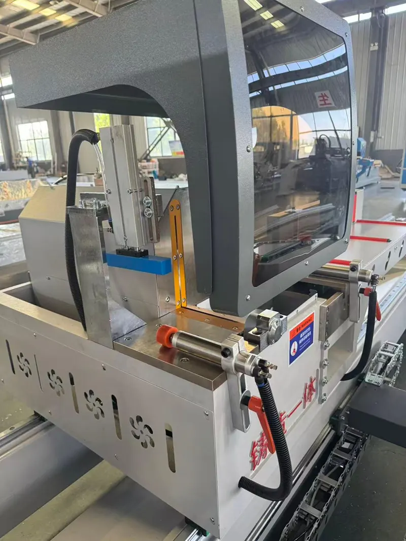CNC Automatic Double Head Mitre Saw for Aluminum Window Door